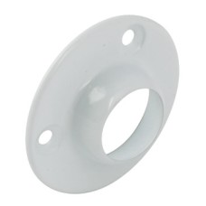 Rail Socket Ø 19 mm Steel White finish