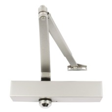 Door Closer Overhead Power Adjustable Size 2-4 Max. Door Width 1100 mm Universal application Silver