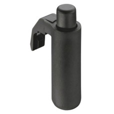 Soft Opening Mechanism for Pull Down Wardrobe Rail 2004 Servetto Plastic Black finish