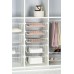 Wardrobe Basket Depth 494 mm Load Capacity 15 kg Steel For cabinet width 600 mm basket width 536 mm x basket height 175 mm