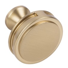 Knob Zinc Alloy Ø 35 mm Oberon Golden champagne