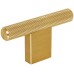 T Knob Aluminium Ø 10 mm Graf 2 Dark brass