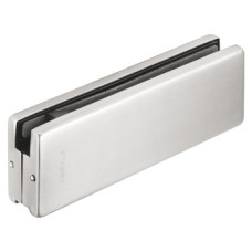 Patch Fitting Bottom Fitting for Double Action Doors Startec For left or right hand use Matt stainless steel finish