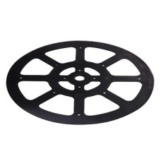 Furniture Turntable Rotates 360° Load Bearing Capacity 100 kg Black zinc alloy