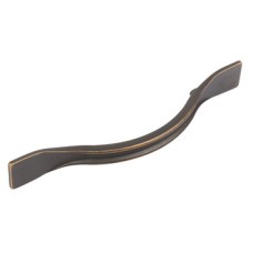 Bow Handle Zinc Alloy Fixing Centres 96 mm Raviolo Antique bronze