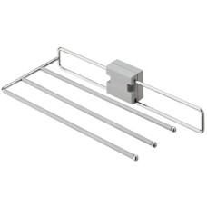 Pull Out Trouser Rack Width 244 mm (222 mm without Spacer) Steel Polished chrome plated finish