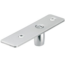 Patch Fitting Ceiling Bearing Startec For left or right hand use Matt stainless steel finish