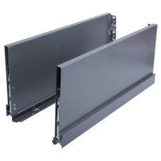Drawer Sides 250 mm High Nova Pro Scala Length 450 mm silver