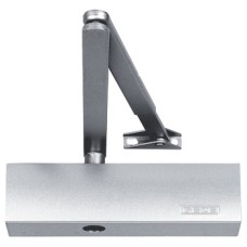 Door Closer Overhead With or Without Backcheck Geze TS 2000NV and TS 2000 NVBC (Designer) TS 2000 NVBC with backcheck satin stainless steel