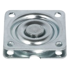 Furniture Turntable 360° Load Capacity 50 kg Galvanised Steel Ball bearing mounted Overall size 57 mm