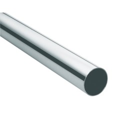 Wardrobe Rail Length 870 mm x Ø 25 mm Wall thickness 0.7 Polished chrome plated finish