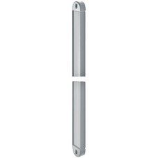 Shoe Rack Wall Rail to suit 892.12.906 Steel and plastic Anodised aluminium rails with grey plastic end caps