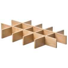 Beech Tie and Belt Organiser for Elite Soft Close Range Vibo Width 300 mm Natural beech finish