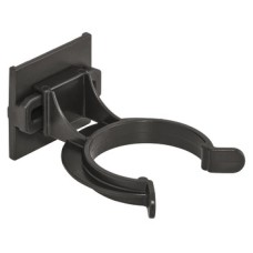 Plinth Clip and Bracket for Adjustable Plinth Feet Screw Fixing Häfele Axilo™ 48 Plastic black Slide on