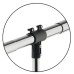 Pull Down Wardrobe Rail for Internal Wardrobe Width 870-1190 mm For mounting on side panel Nickel plated/black finish