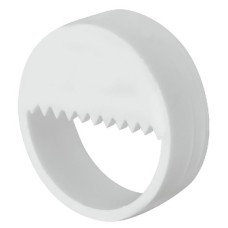 Suspension Fitting Half-Circle Aperture with Serrated Edge for Use With Pan Head Screws Internal Ø 27 mm