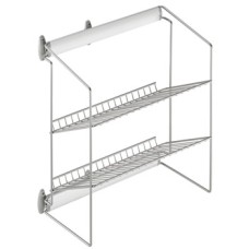 Shoe Rack Pull Out 3 Tier Unit for Dream Range Vibo Side mounted Silver frame and baskets