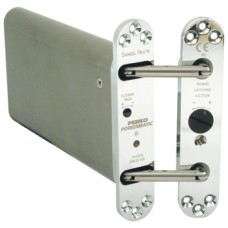 Door Closer Concealed Hydraulic with Latch Action Perko Powermatic Door weight ≤75 kg Satin chrome