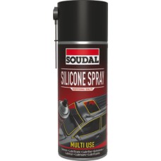 Multi Use Spray Size 400 ml Soudal Silicone Spray For lubricating and smoothing parts