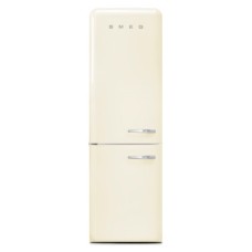 Fridge-Freezer Freestanding Total Capacity 365 Litres Smeg 50’s Style FAB32LCR5UK - Cream left hand hinge