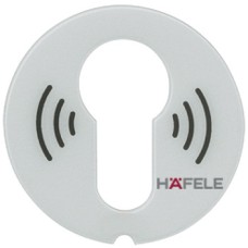 Escutcheon Foil for Reader Module Dialock DT 710 With PC aperture white
