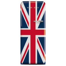 Fridge-Freezer Freestanding with Ice Compartment Total Capacity 281 Litres Smeg 50’s Style FAB28LDUJ5 - Union Jack left hand hinge