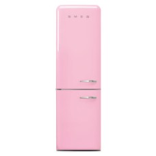 Fridge-Freezer Freestanding Total Capacity 365 Litres Smeg 50’s Style FAB32LPK5 - Pink left hand hinge