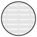 Ventilation Grille for Recess Mounting with Flanged Rim Ø 123 mm Plastic Round Ventilation area 50 cm2 white
