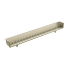 Inset Handle Zinc Alloy Ø 5 mm Lugs Fixing Centres 128 mm Hide Stainless steel effect