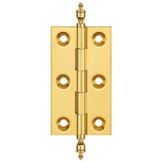 Butt Hinge Urn Finial 63 x 35 mm Brass Unwashered Length x width: 63 x 35 mm copper plated