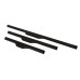 Pull Handle Ash Fixing Centres 294-594 mm Ultra Ash black finish fixing centres 394 mm