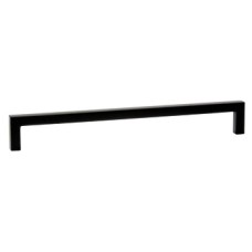 Pull Handle Zinc Alloy Fixing Centres 128-492 mm U Matt black finish fixing centres 128 mm