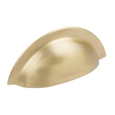 Cup Pull Handle Brass Fixing Centres 64 mm Jude Brushed brass