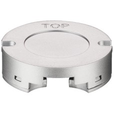 LED Dimmer Switch Modular Capacitive for use with Loox LED Lights For surface or recess mounting Silver coloured