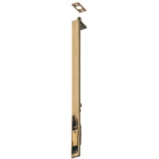 Flush Bolt Lever Action Brass Length x width: 305 x 19 mm polished