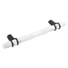 Pull Handle Zinc Alloy Fixing Centres 96-128 mm Carrione Marble white/oil rubbed bronze - fixing centres 128 mm