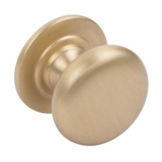 Knob Brass Ø 30 mm Jude Ø 30 mm - Brushed brass