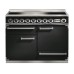 Range Cooker Electric Induction 1092 mm Falcon 1092 Deluxe Colour/trim/pan supports: black/chrome