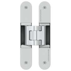 3D Hinge 180° Aluminium Zinc Diecast and Steel Tectus TE 340 3-way continuous adjustment Matt chrome (f1) powder coated