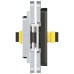 3D Hinge 180° Aluminium Zinc Diecast and Steel Tectus TE 240 3D Energy 3-way continuous adjustment Satin stainless steel effect