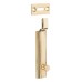 Furniture Bolt with Cranked Slide Concealed Screw Fixing Length 50 mm lift 9 mm polished