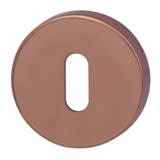 Escutcheons Standard Keyway Round Ø 52 mm Zinc Alloy RO12 Rose coloured