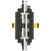 3D Hinge 180° Aluminium Zinc Diecast and Steel Tectus TE 640 3D A8 Energy 3-way continuous adjustment Matt nickel