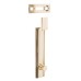 Furniture Bolt with Cranked Slide Concealed Screw Fixing Length 70 mm lift 11 mm polished
