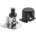 Shelf Connector for Aluminium Frame System Häfele Dresscode Umber grey