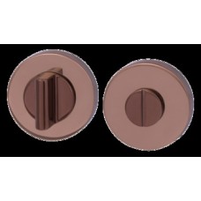 WC Release and Inside Turn Round Ø 52 mm Zinc Alloy RO12 Rose coloured