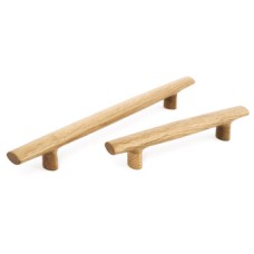 Pull Handle Oak Fixing Centres 128-224 mm Venus Lacquered fixing centres 128 mm