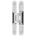 3D Hinge 180° Aluminium Zinc Diecast and Steel Tectus TE 240 3-way continuous adjustment Matt nickel (f2) powder coated