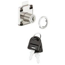 Dead Bolt Rim Lock Econo with plate cylinder backset 25 mm Mounting: drawer version