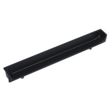 Inset Handle Zinc Alloy Ø 5 mm Lugs Fixing Centres 128 mm Hide Matt black